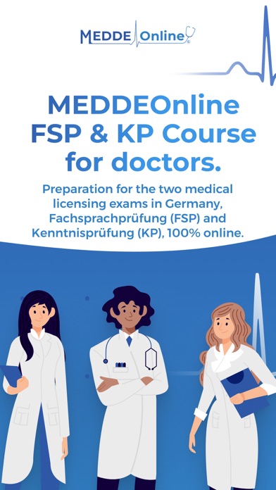 MEDDEOnline FSP & KP Kurse Screenshot