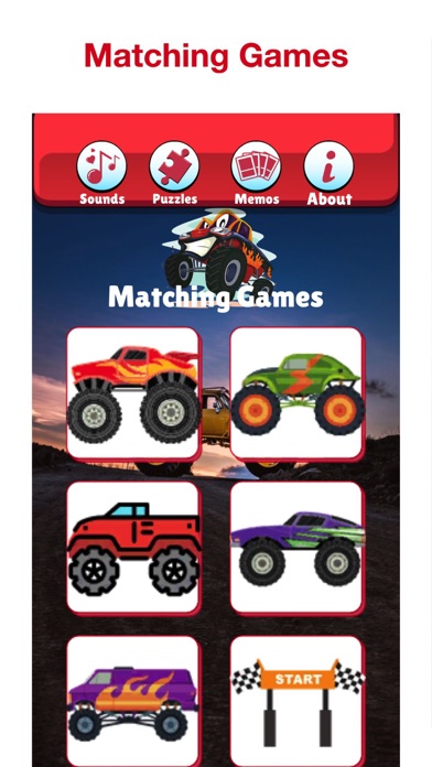 Monster Truck Games For Kids! Screenshot