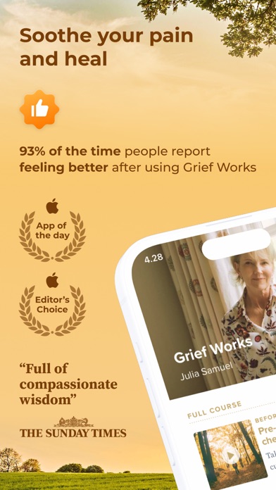 Grief Works: Self Care & Love Screenshot