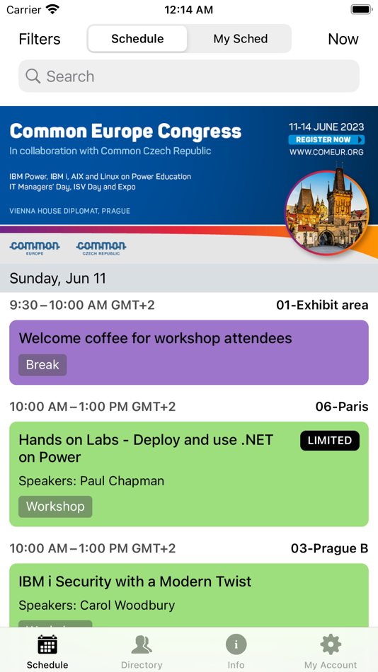 #1. CEC2023 (iOS) By: Common Europe, a user community of IBM based solutions