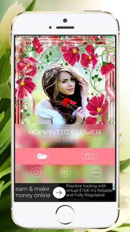 Game screenshot Romantic Flower Photo Frames hack