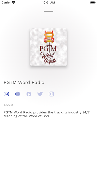 PGTM Word Radio Screenshot