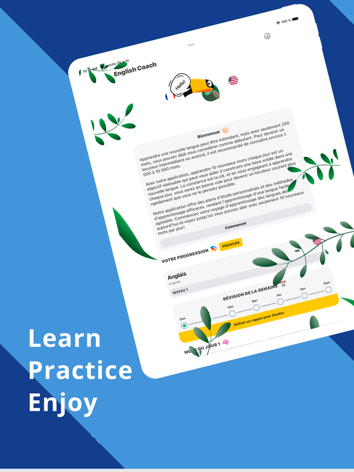 English Coach - Learning App
