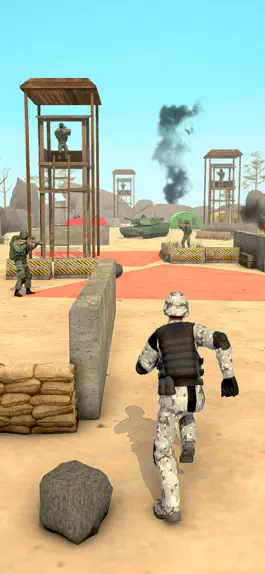 Game screenshot Soldier Escape-CrawlingFields mod apk