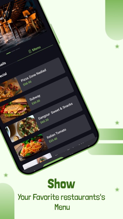 SLAPP - Restaurant Lists Screenshot