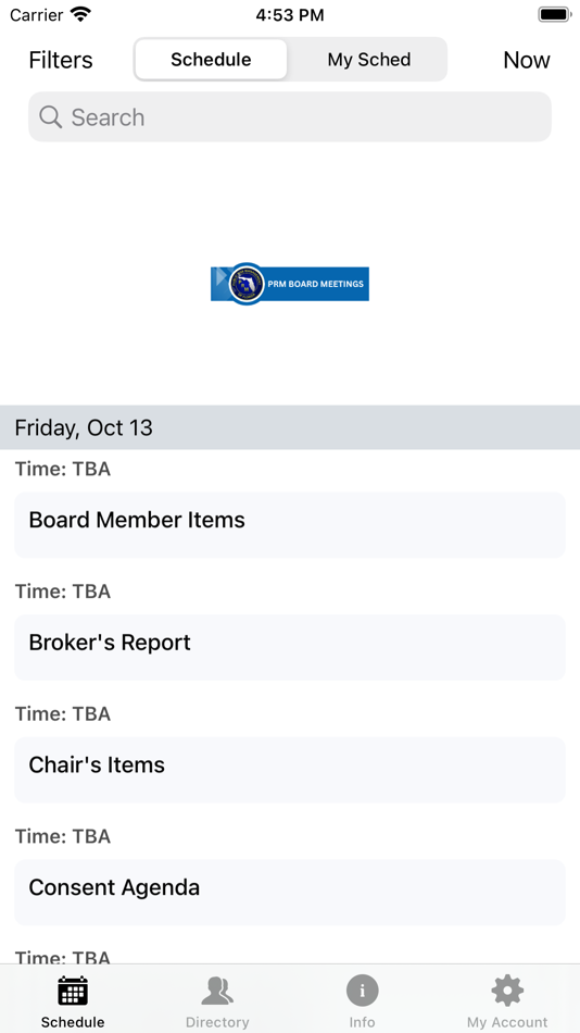 #1. PRM Meetings (iOS) 由: Public Risk Management of Florida