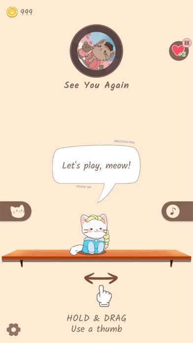 Hungry Cats: Cute Meow & Music Screenshot