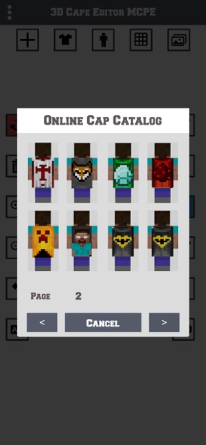 Cape Skin Editor For MCPE on the App Store