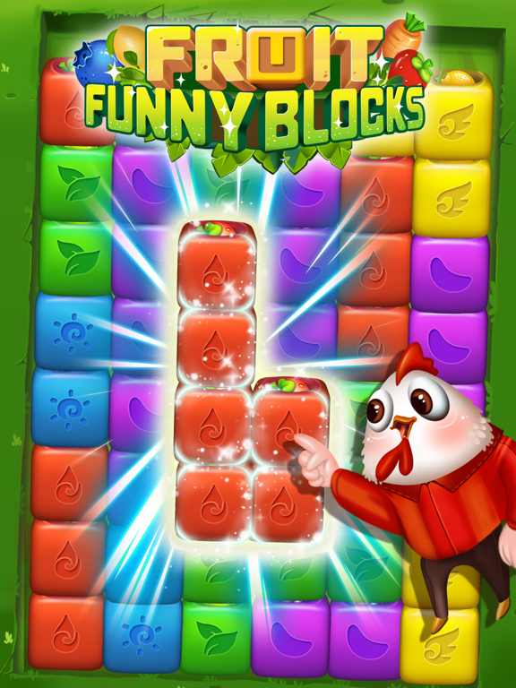 Fruit Funny Blocks: farm cubesのおすすめ画像7