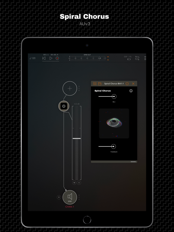 Spiral Chorus iPad screenshot 1 - Music app