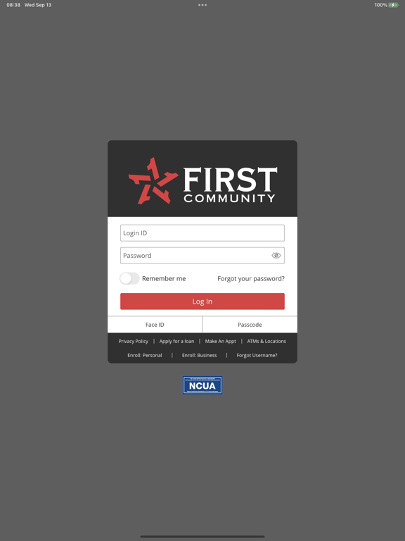 Screenshot #4 pour First Community CU Houston