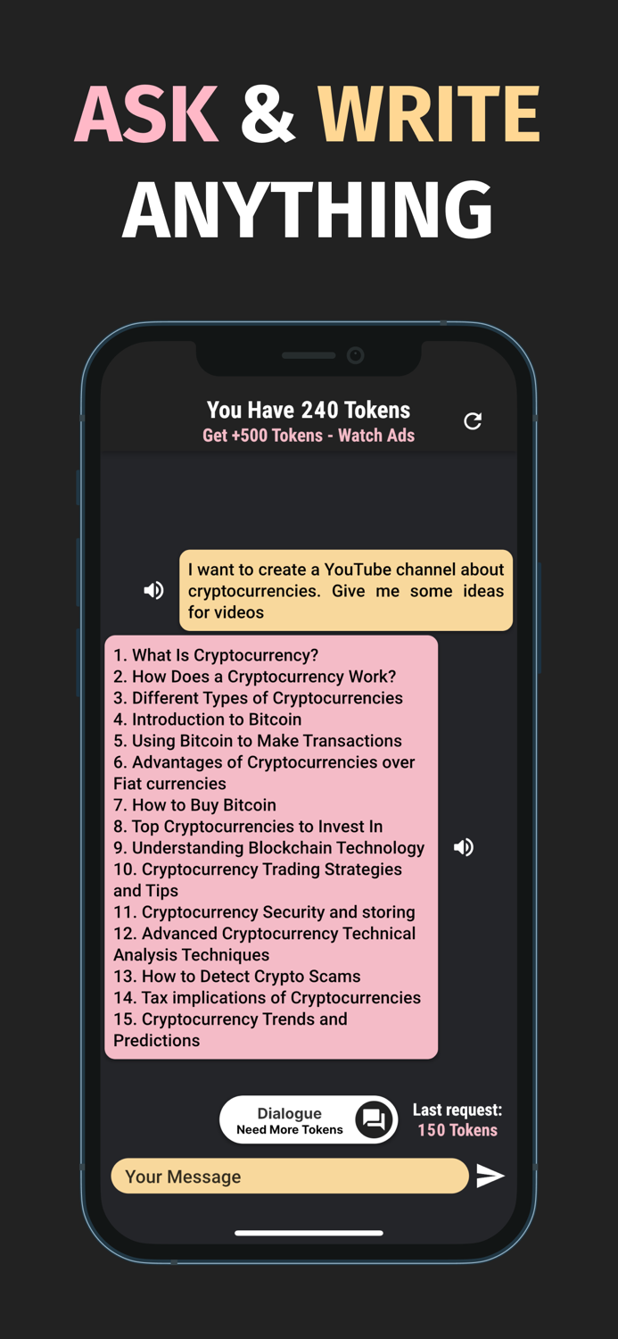 Talk to Chatbot Without Ads