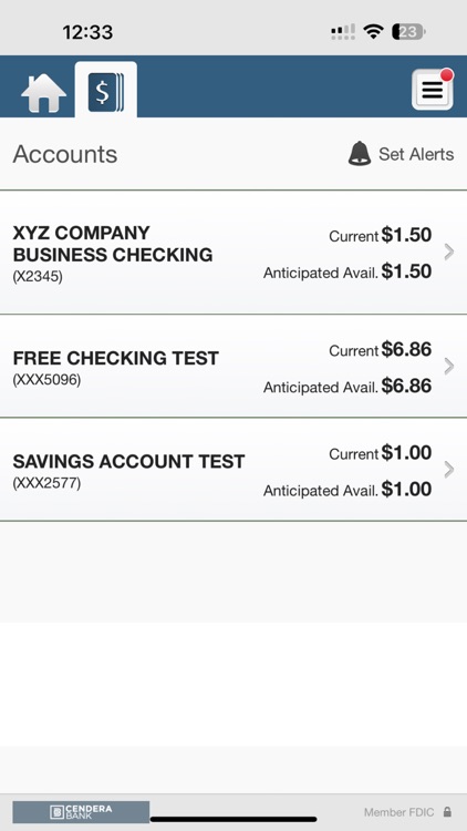 Cendera Bank Business screenshot-3