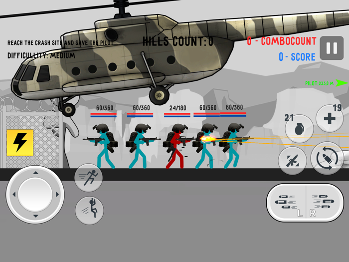 Stickman Warfare Battle Strike