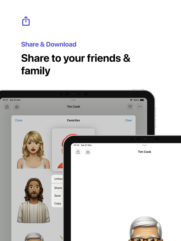 Aimoji - AI Emojis iPad screenshot 5 - Entertainment app