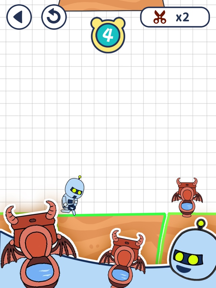 Toilet Puzzle：Slice Bridge 2D