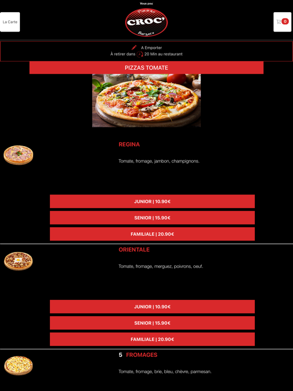 Screenshot #6 pour Croc Pizza Rouen