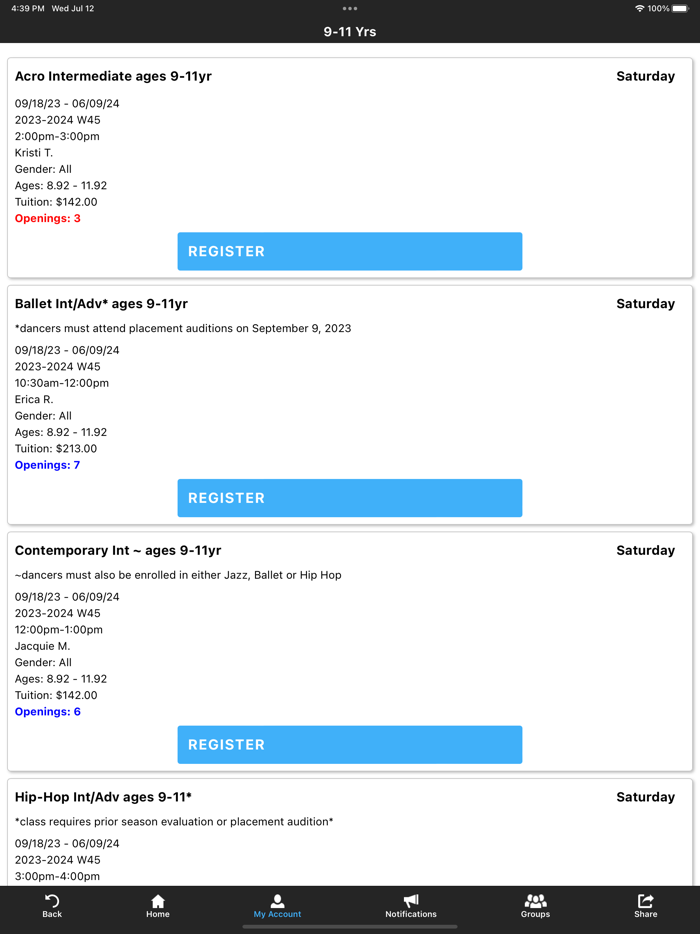 BDC Children and Teens