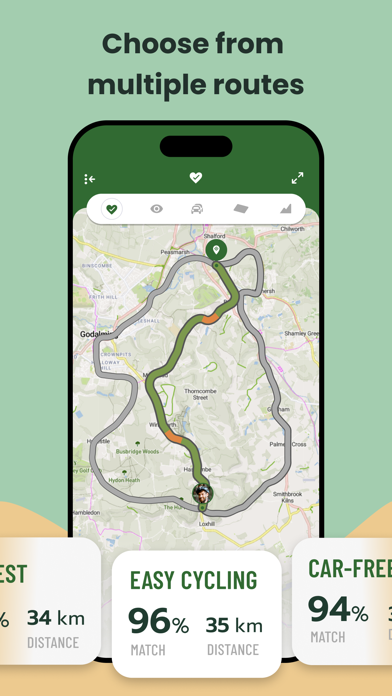 Cyclers: GPS Bike Maps Screenshot