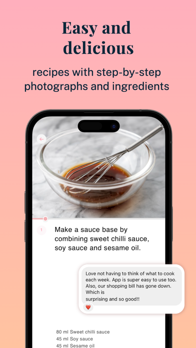 The Dinner App Screenshot