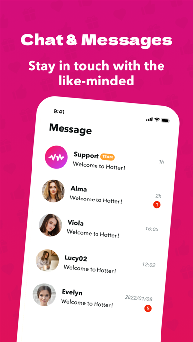 Hotter - Hookup Dating & Chat Screenshot