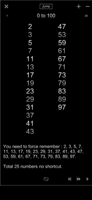 ‎Memorize Prime Numbers Screenshot