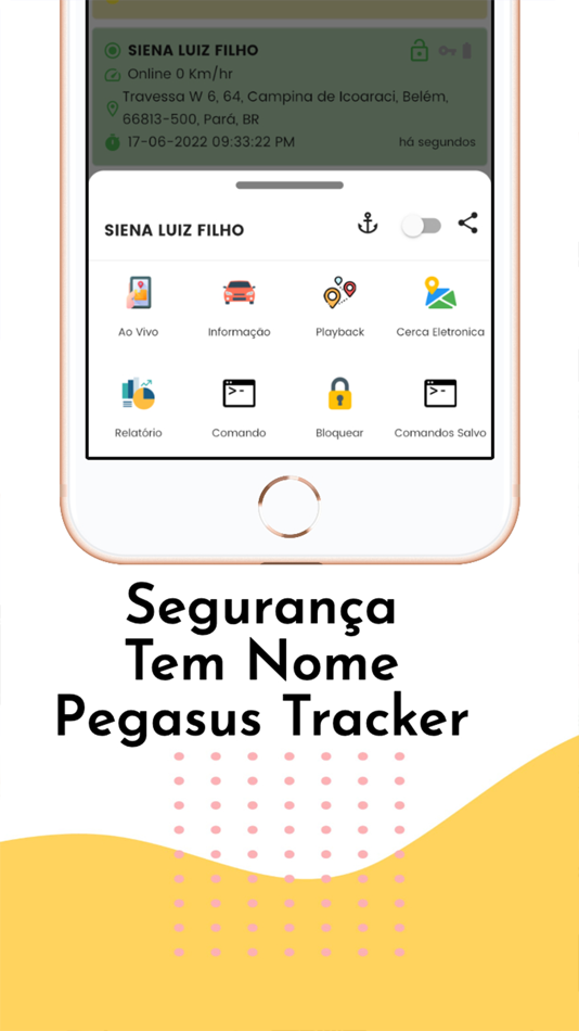 #4. Pegasus Tracker (iOS) Podle: Eliseu Pompeo