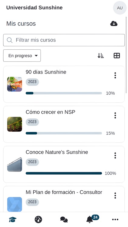 Universidad Natures Sunshine