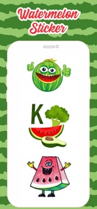 Watermelon Stickers screenshot #1 for iPhone