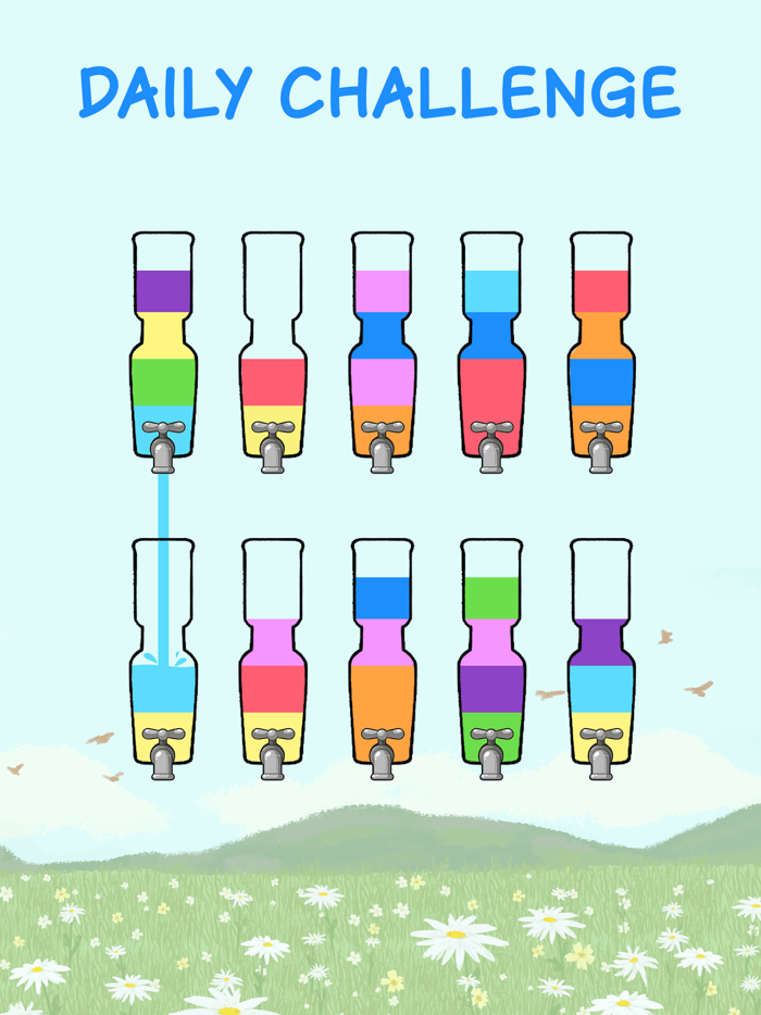 Sort Master Water Puzzle