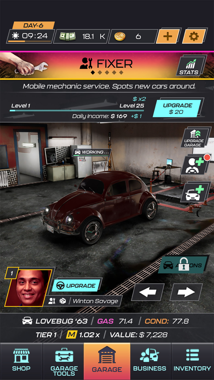 Fixer Car Mechanics Journey