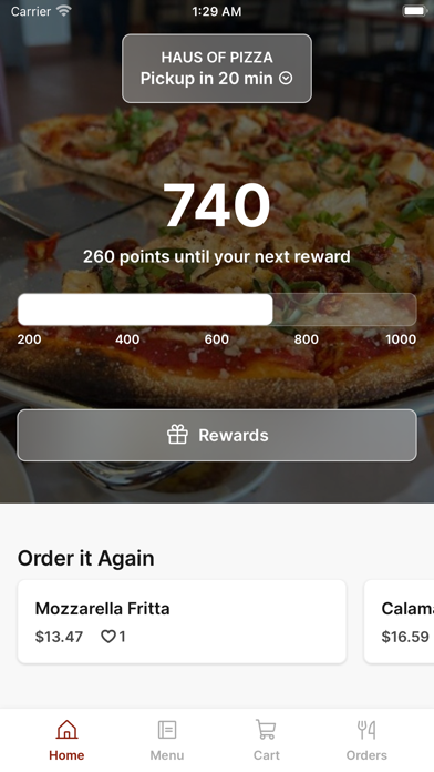 Screenshot #1 pour Haus of Pizza