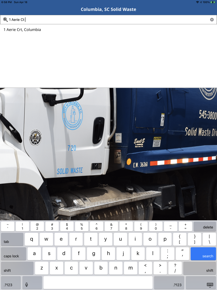 Columbia SC Solid Waste