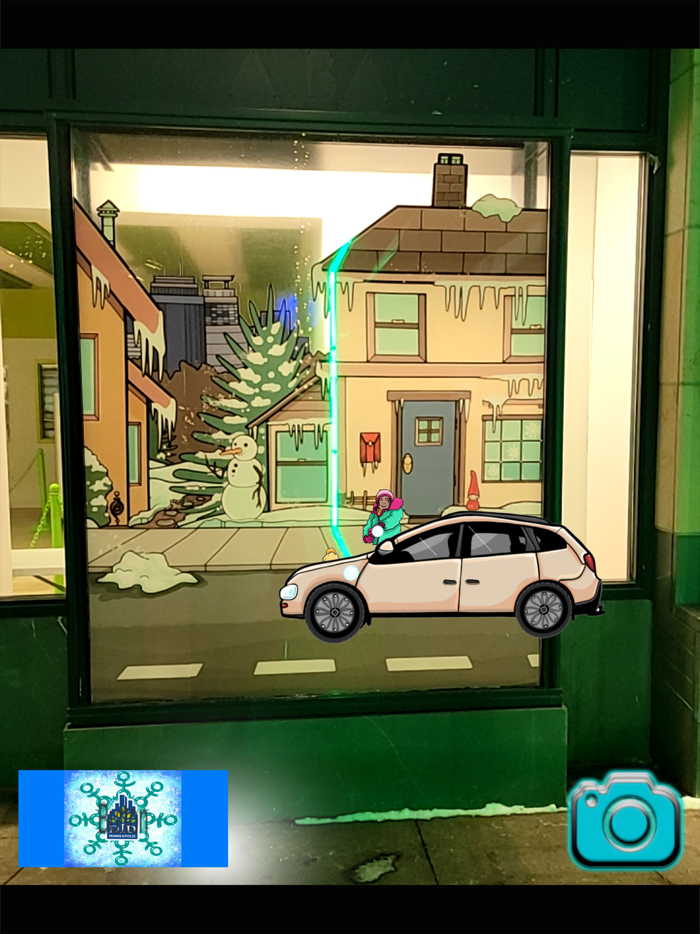 MINNE-SNOW-TA WINDOW DISPLAY