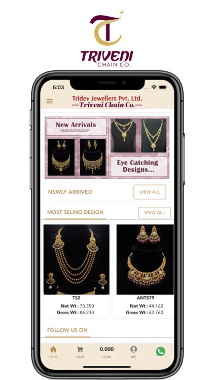 Tridev Jewellers-Triveni Chain