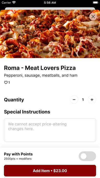 Ciro's NY Pizza Screenshot