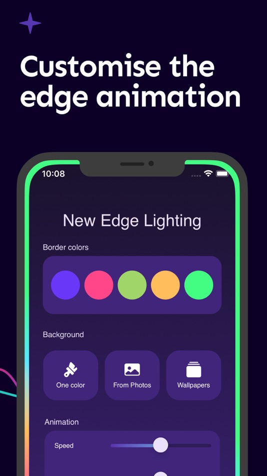 #2. Edge Lighting (iOS) Podle: Ilya Koryakin