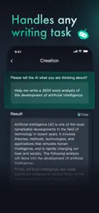 AI Essay Writer-Chat Bot App screenshot #2 for iPhone