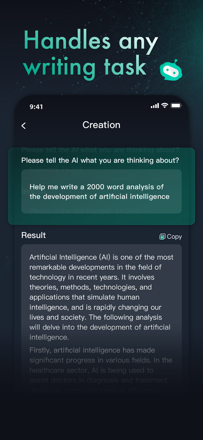 AI Essay Writer-Chat Bot App