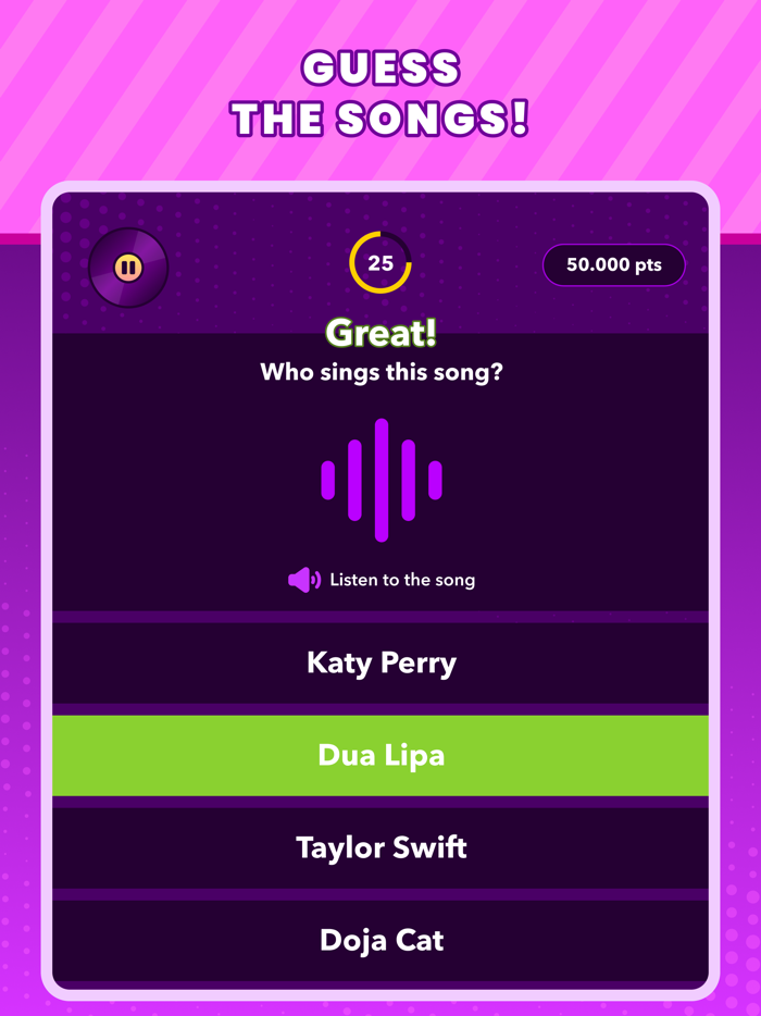 Trivial Music Quiz