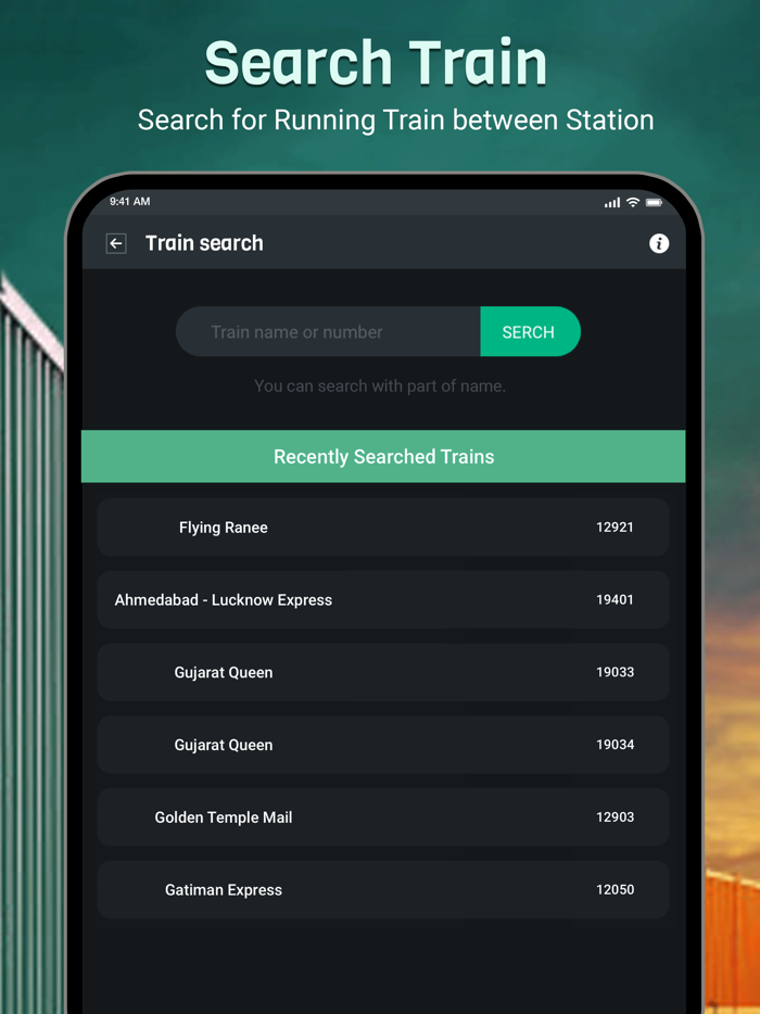 Where is my Train - Railwa‪y‬
