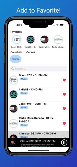 Game screenshot Toronto Radio Stations - News hack