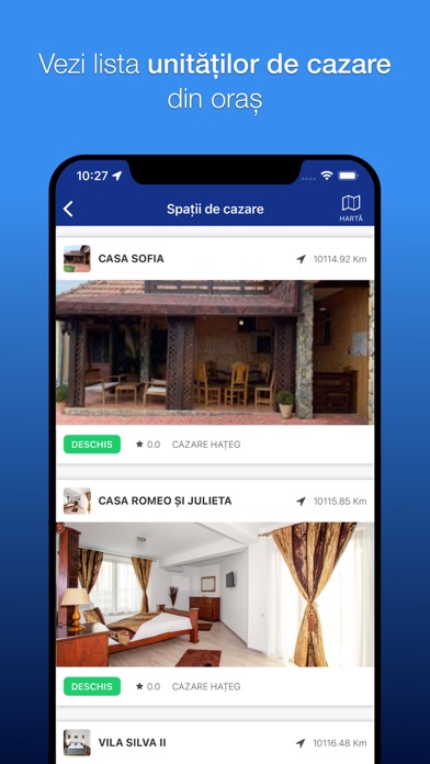 Hateg City App Screenshot
