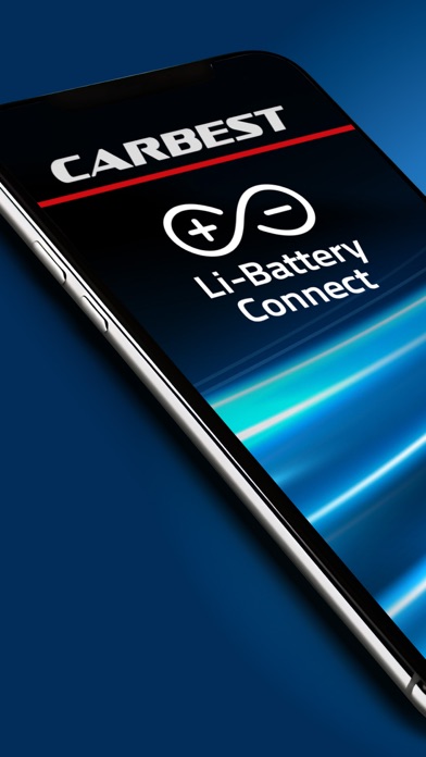 Carbest Li-Battery Connect Screenshot