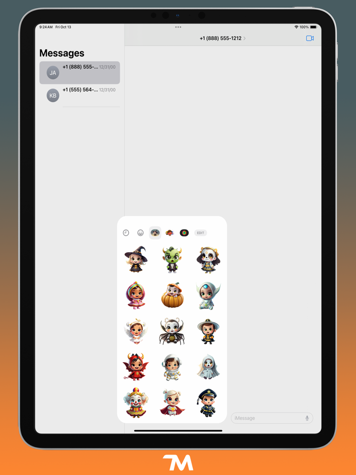 Halloween Kids Stickers