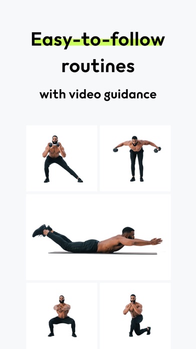 Zing AI: Home & Gym Workouts Screenshot