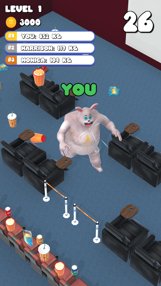 #1. Fat Eaters Challenge (iOS) By: Maqna Interactive Ltda - Me