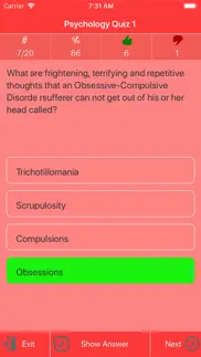 the psychology quiz iphone screenshot 3
