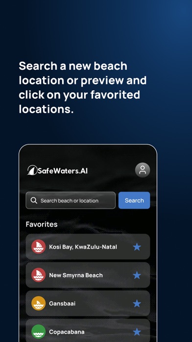 SafeWaters.ai Screenshot