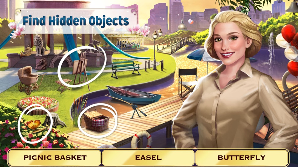 #1. Pearl's Peril - Hidden Objects (iOS) Podle: wooga